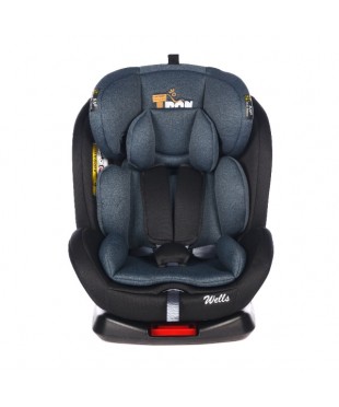 Автокресло TRON WELLS цвет Blue protection (с Isofix)